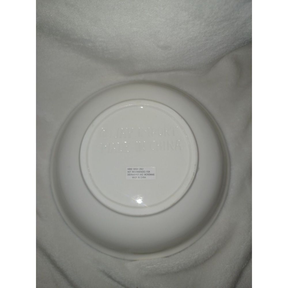 Christmas‎ Soup Bowls Set Of 4 Iridescent  Jay Import - Picture 3 of 6